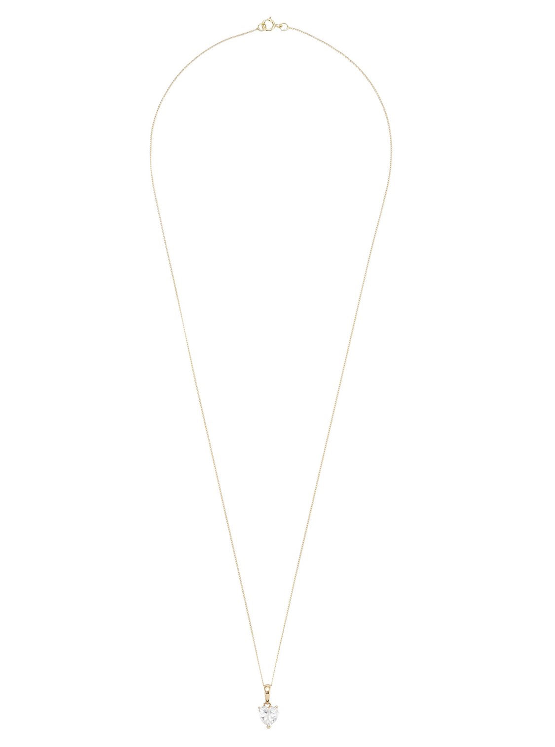 9ct Gold Heart Necklace